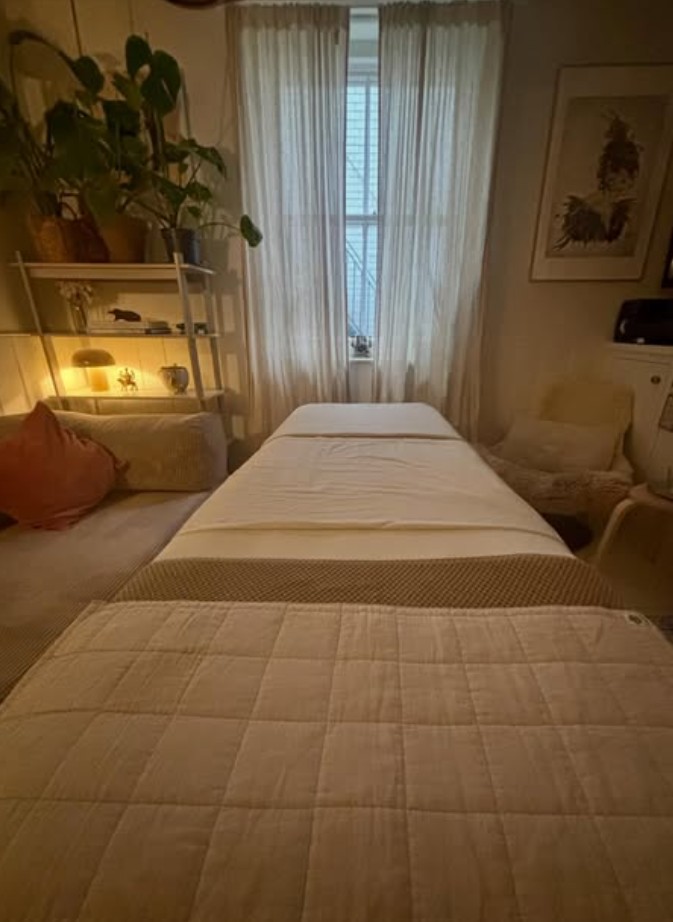 The Face Woman treatment room in Kemptown, Brighton